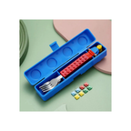 Rainbow Toys Building Blocks Design Stainless Steel Spoon and Fork Set