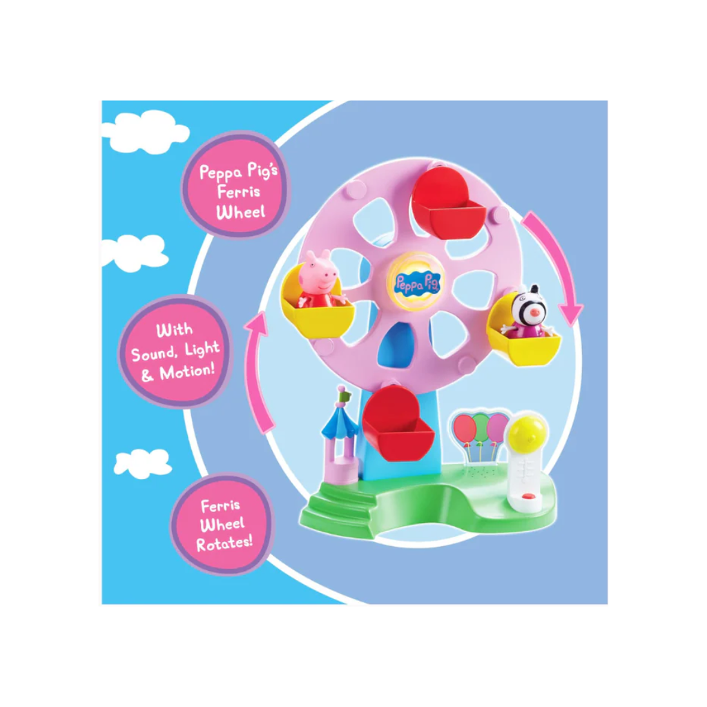 Hasbro Peppa Pig Ferris Wheel Playset with Lights, Sounds