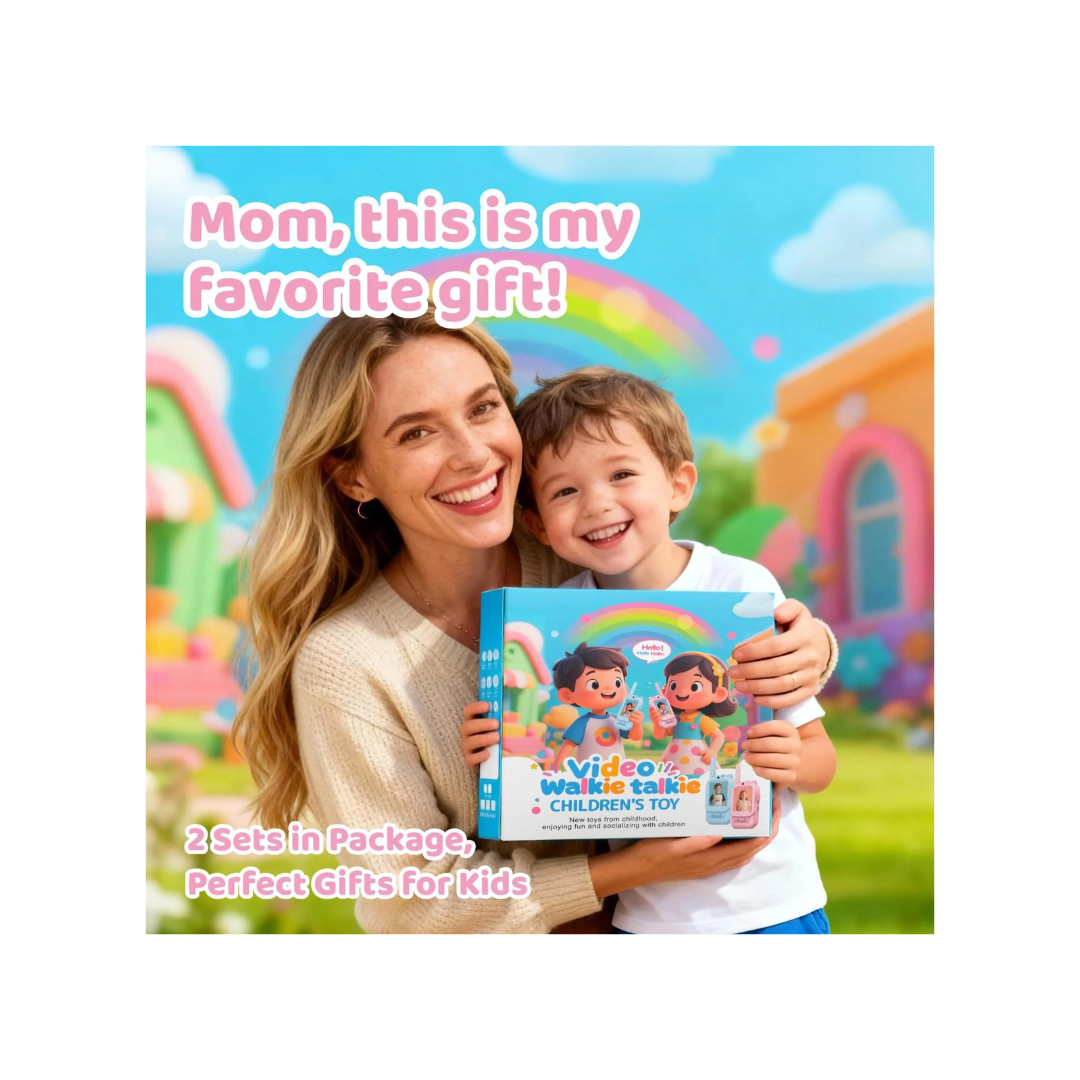 Kids Smart Walkie Talkies with Video Calling