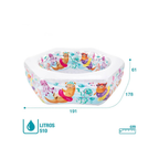 Intex Swim Center Ocean Reef Inflatable Pool, 75 inch X 70 inch X 24 inch (56493)