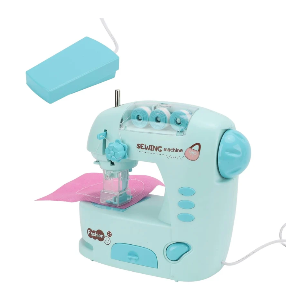 DIY Sewing Machine Toy for Kids – Pretend Play Sewing & Fashion Design Set 3+ Years