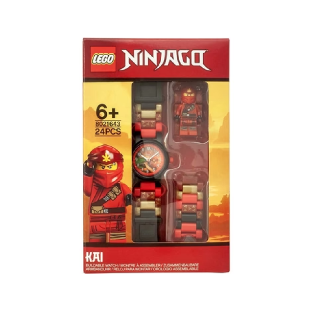 Lego Ninjago Kai Minifigure Link Analog Watch