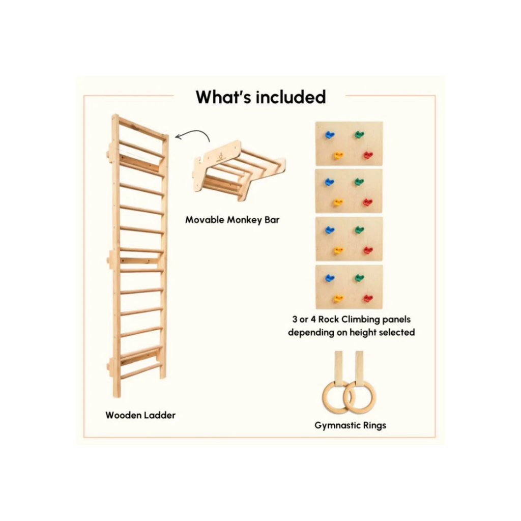 Curious Cub Space Saver Jungle Gym 1 (8 Feet )