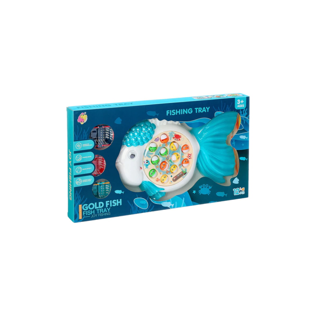 Rainbow Toys Fishing game set like a fish with accessories