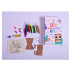 iLearnNGrow Teeny Tiny DIY Animal Painting Kit – 3-in-1 Kids Craft Set