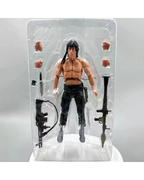 John J. Rambo Action Figure with Accessories Collectible Military Hero