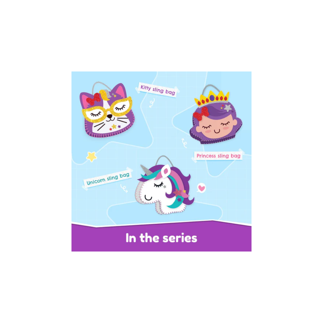 Bloomingo Art & Craft Kit - Kitty Sling Bag