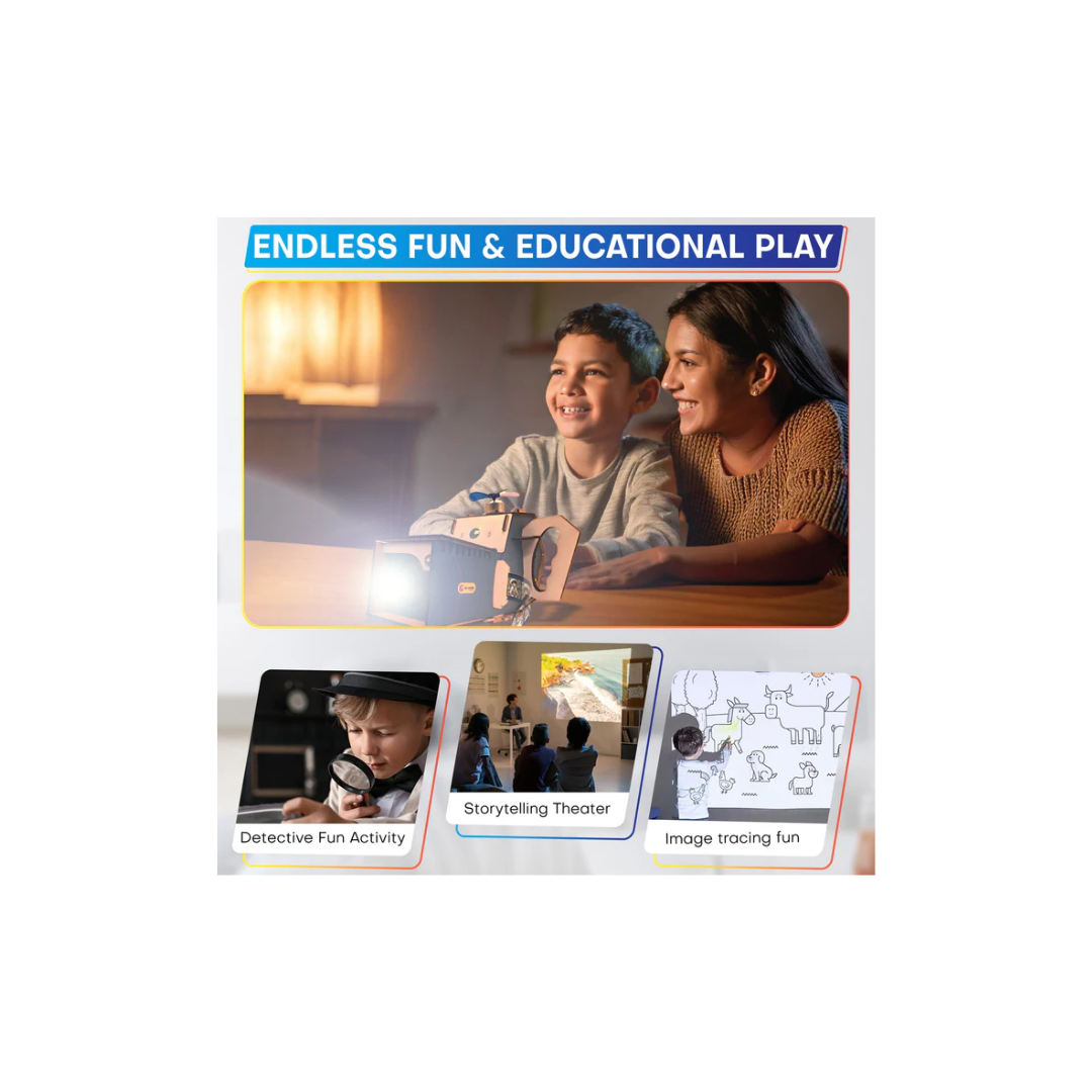 Be Cre8v Crank Generator and Projector Kit