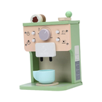 Wooden Coffee Maker Playset Afternoon Tea Espresso Machine for Kids Children