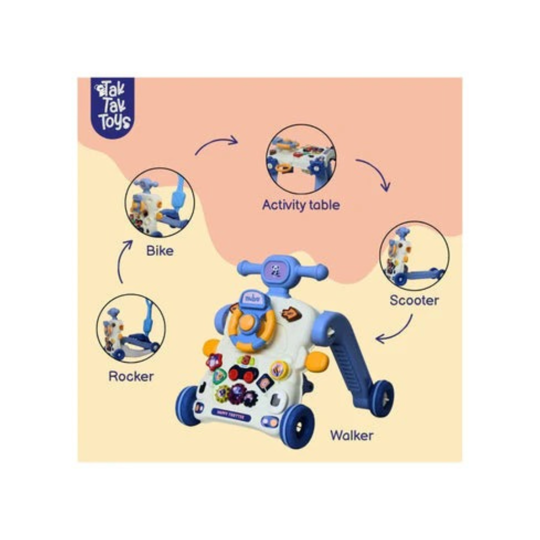 Tak Tak Toys 5 in 1 Happy Trotter - Baby Walker