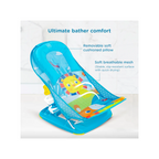 Mee Mee New Born Spacious Baby Bather Bath Chair - Blue