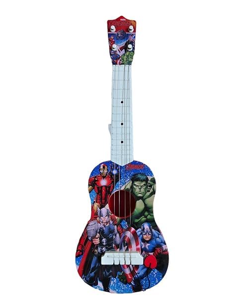Avengers Toy Guitar for Kids 57 cm Musical Instrument Toy