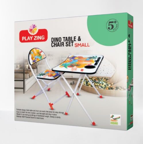 Play Zing  Table and Chair Set Dinosaur