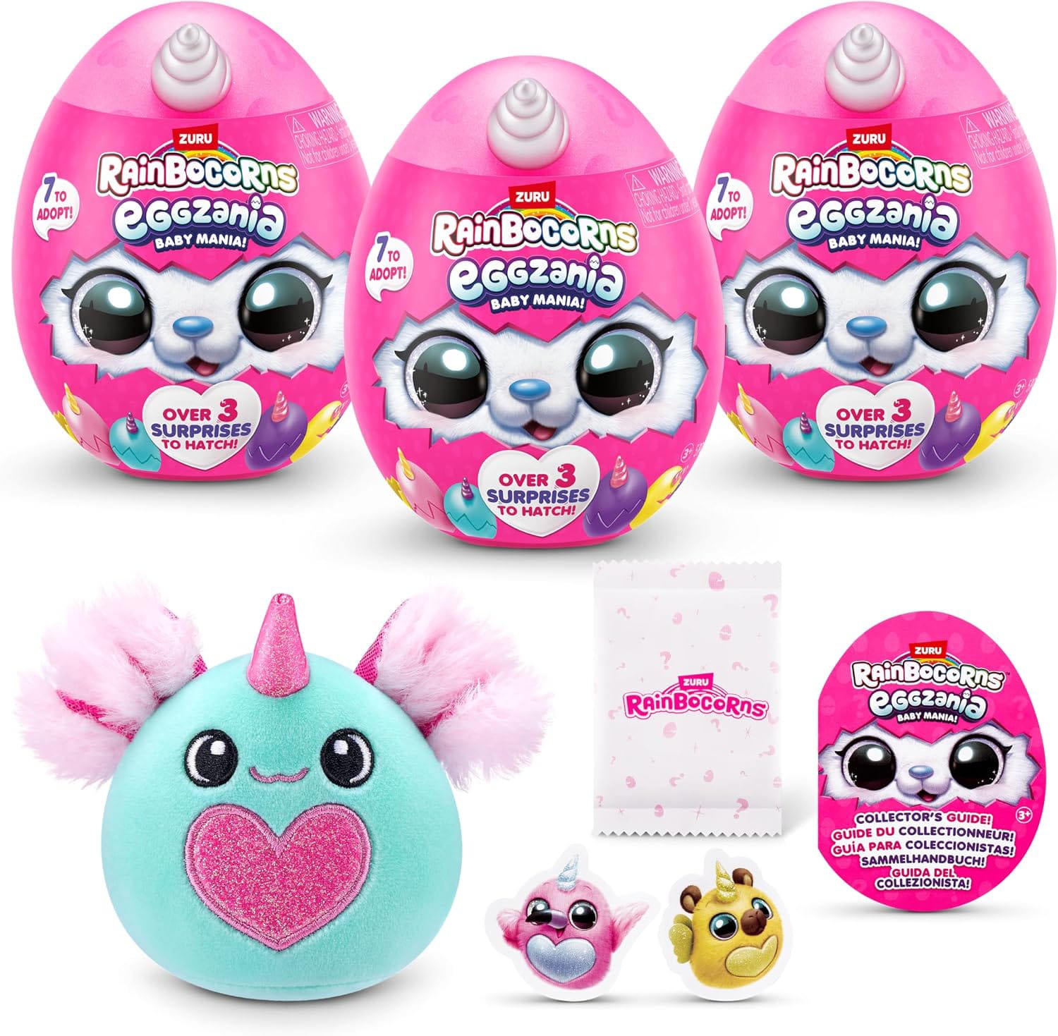 ZURU Rainbocorns Eggzania Baby Mania Surprise Egg Toy