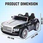Rainbow Toys Battery Oprated Rolls Royce AMR GT Sports Car , Cherry Red