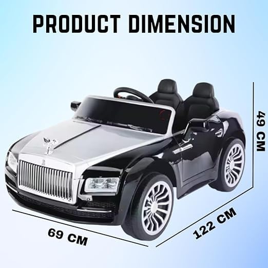 Rainbow Toys Battery Oprated Rolls Royce AMR GT Sports Car , Cherry Red