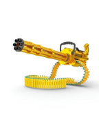 lumo Blazestorm Gatling Toy Gun with Soft Bullets & Rotating Barrel