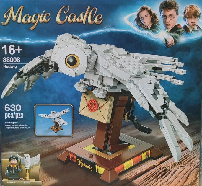 Magic Castle Owl construction set Lego Blocks 630Pcs
