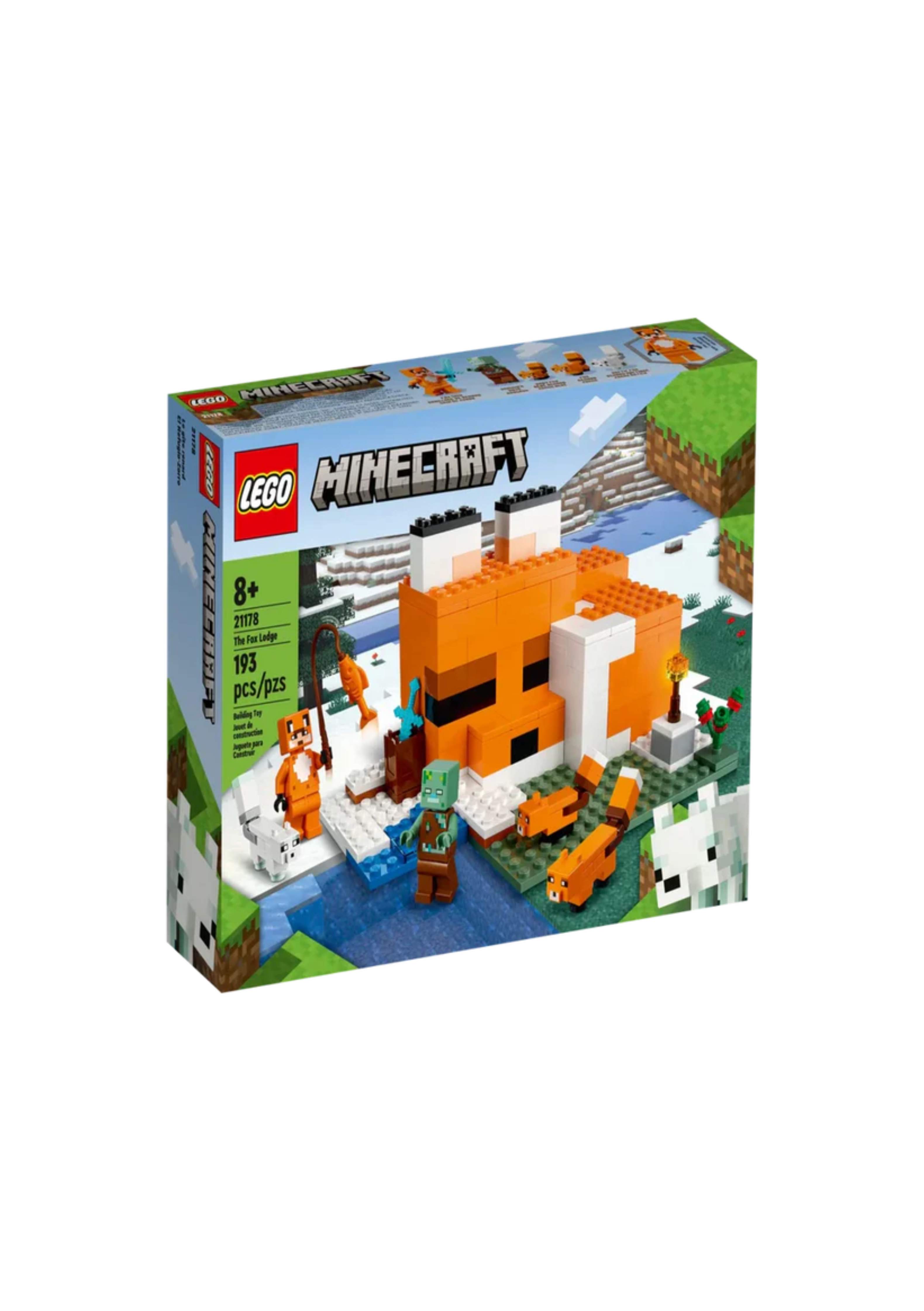 LEGO 21178 Minecraft The Fox Lodge