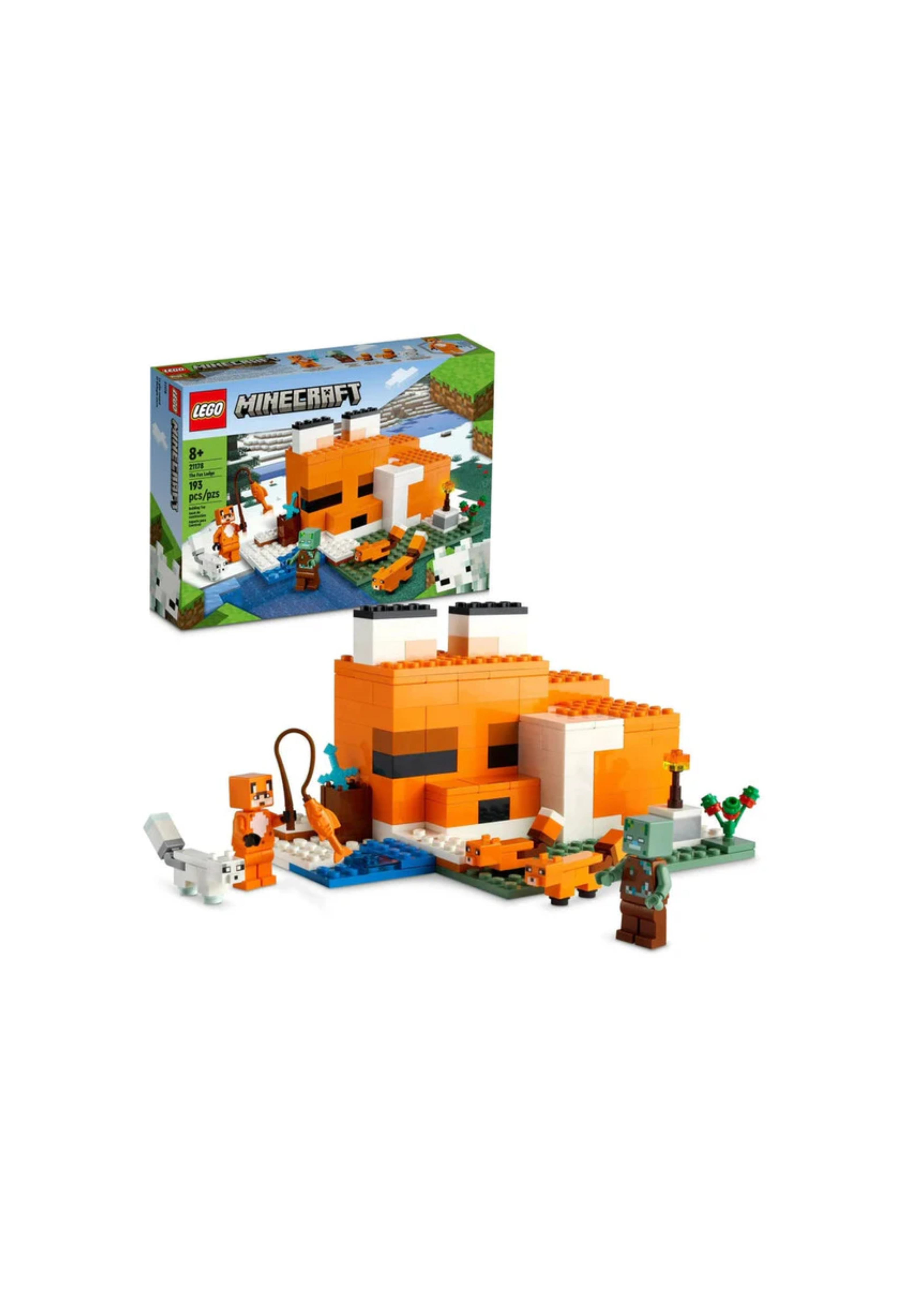 LEGO 21178 Minecraft The Fox Lodge