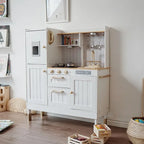 Wooden Luxury Neon Kitchen Set with Simulated Sound and Light