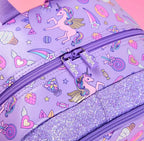 Smiggle Unicorn 16 Inch Kids School Backpack – Holographic Front Pocket | 6–12 Years