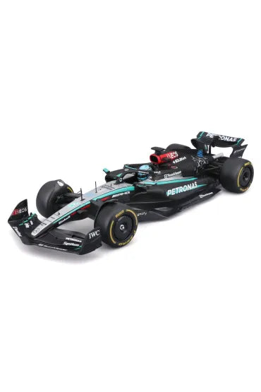 Bburago 1:24 2024 Mercedes-AMG W15 #63 George Russell Ultimate Formula 1 Die-Cast Model Car for Kids