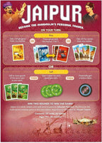 Jaipur Board Game - Tactical 2-Player Trading & Economy Card Game