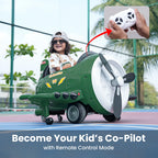 EMotorad Formula Fun Battery Oprated Helicopter Turbo Wing Green