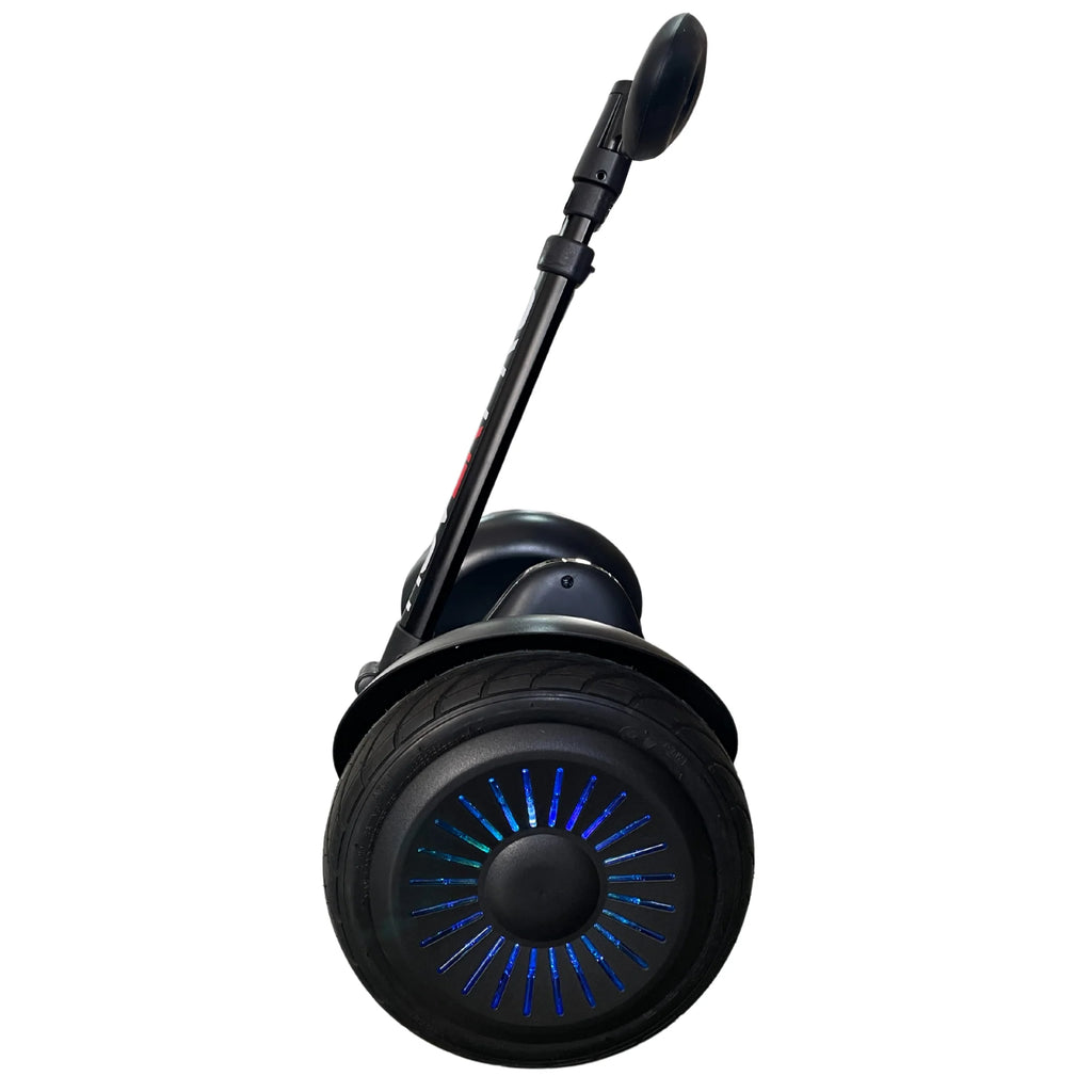 Hoverpro Self-Balancing Scooter with Adjustable Handle Bar – Black Hybrid Duo Miniseg Black with Handle Hoverboard
