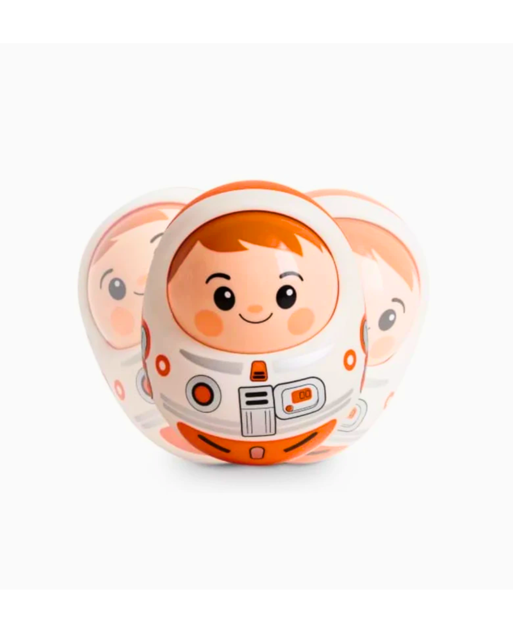 Hola Tumbler Doll Musical Roly-Poly Toy for Babies Self-Righting Sensory Toy with Lights & Music