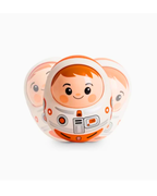 Hola Tumbler Doll Musical Roly-Poly Toy for Babies Self-Righting Sensory Toy with Lights & Music