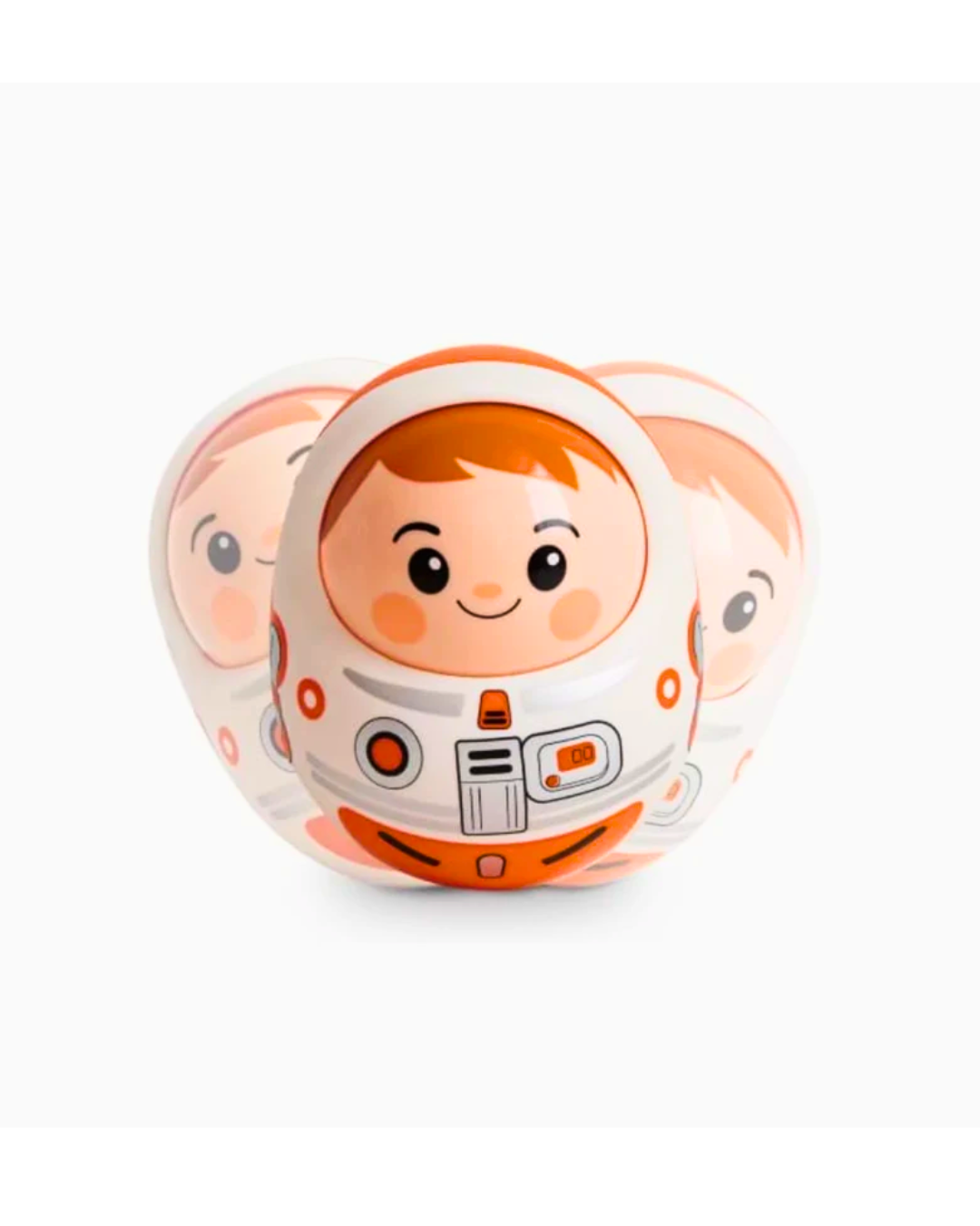 Hola Tumbler Doll Musical Roly-Poly Toy for Babies Self-Righting Sensory Toy with Lights & Music