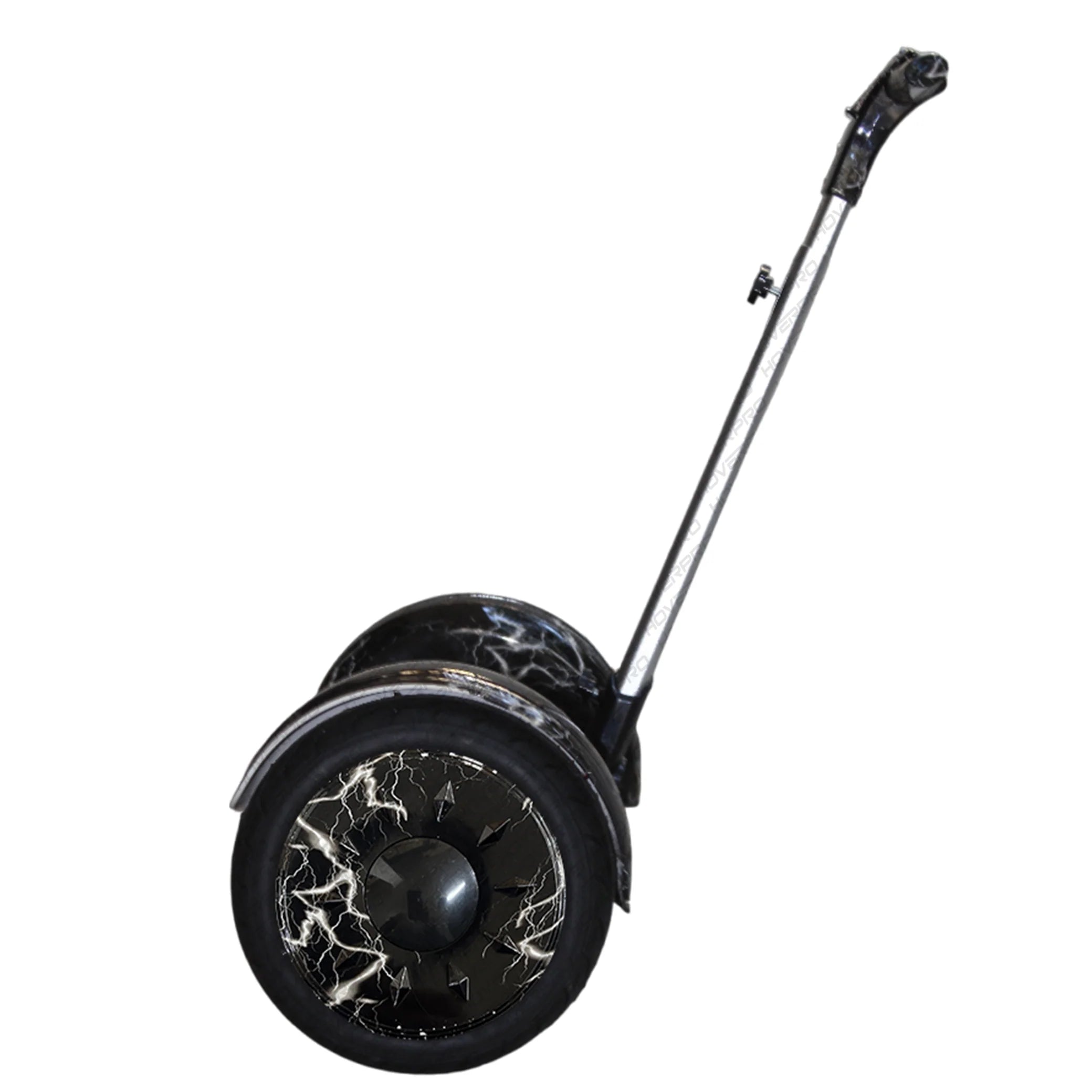 Hoverpro Bluetooth Self-Balancing Scooter with Handle Bar – Black Lightning Design S11+ Miniseg Bolt with Handle Hoverboard