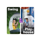 Step2 Space Capsule Swing -Blue