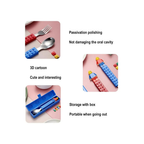Rainbow Toys Building Blocks Design Stainless Steel Spoon and Fork Set