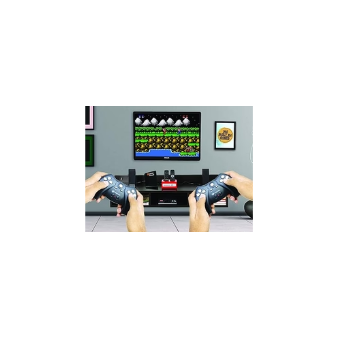 Sameo ULTRAZONE Wireless 8 Bit Game Console for TV with Cordless 2 Joysticks Handheld Gaming Console  (Black)