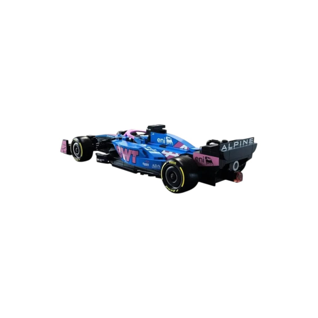 Rainbow Toys BWT Alpine Formula One Car Blocks