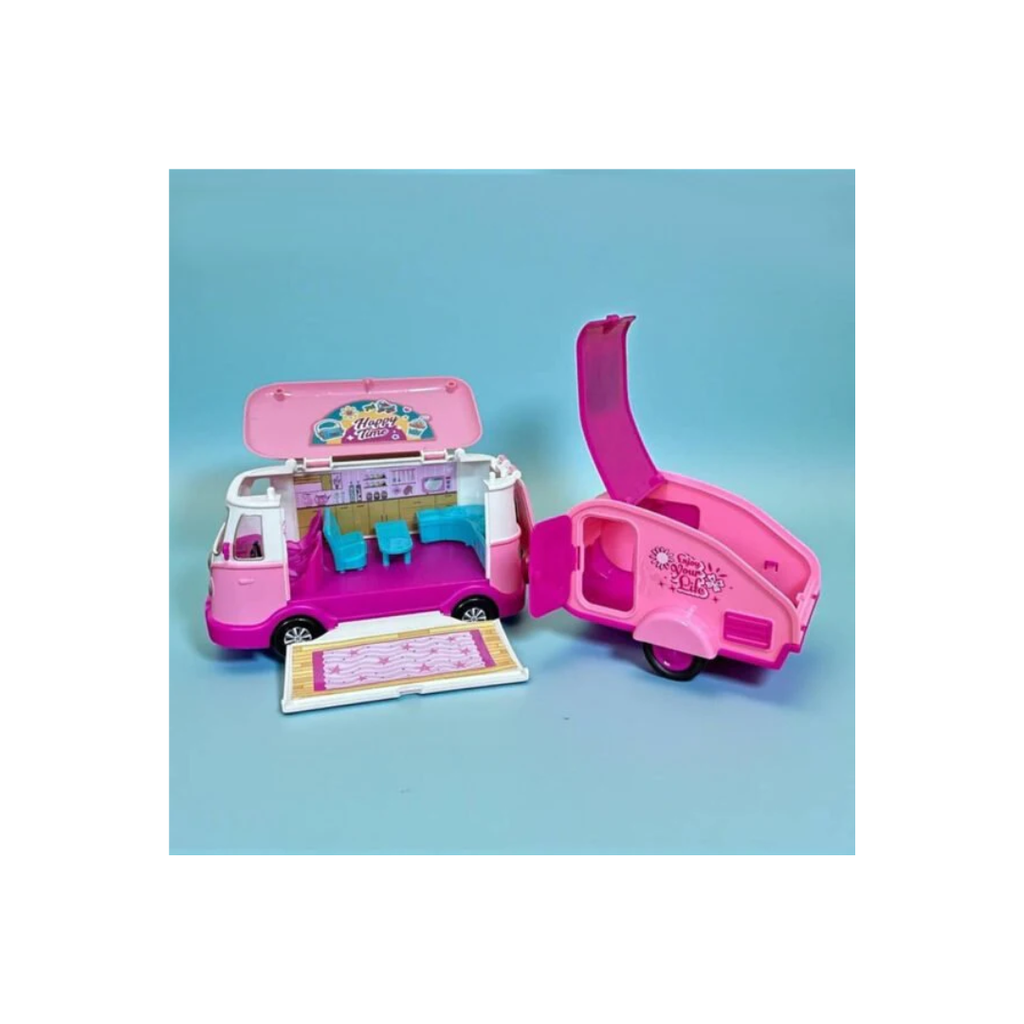 Rainbow Toys Doll with her Camping and Travel Accessory Luxyry RV Set