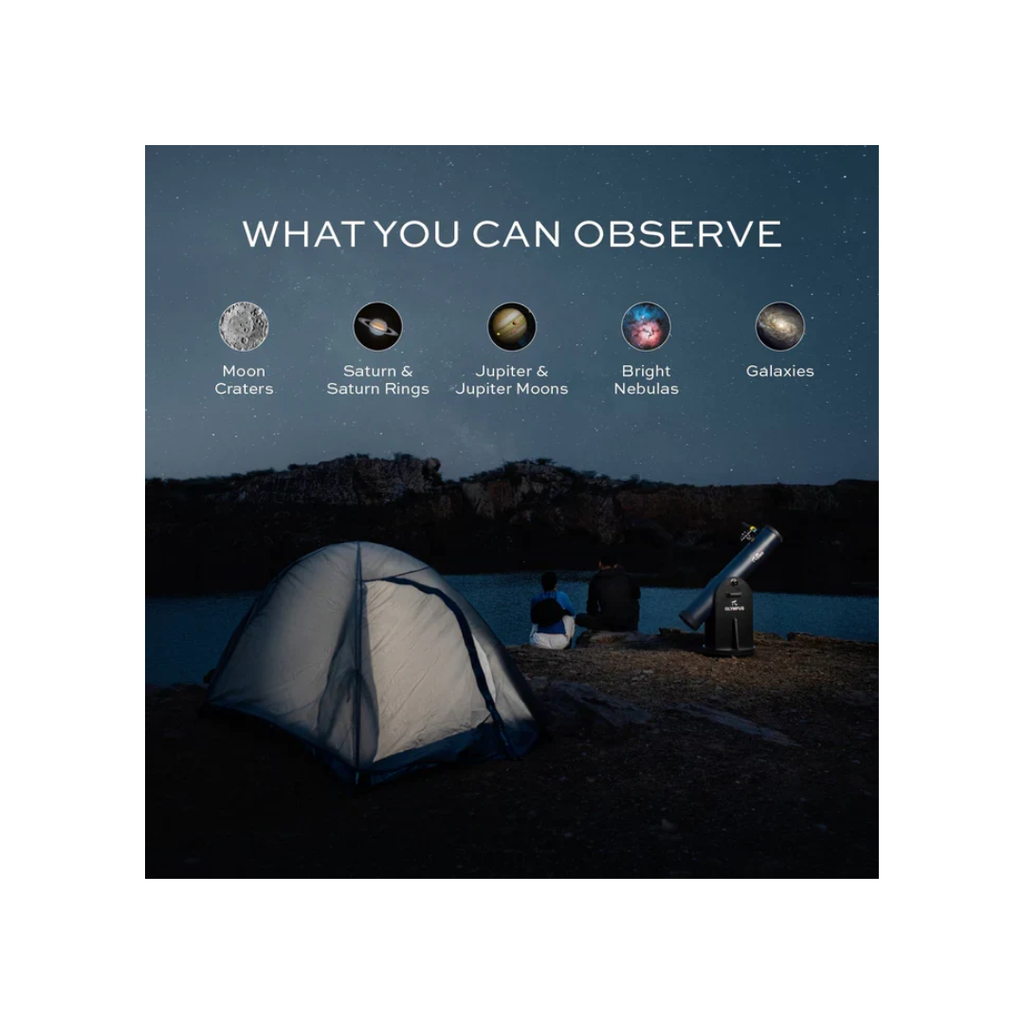 Pie Matrix Olympus- 6 inch Dobsonian Telescope