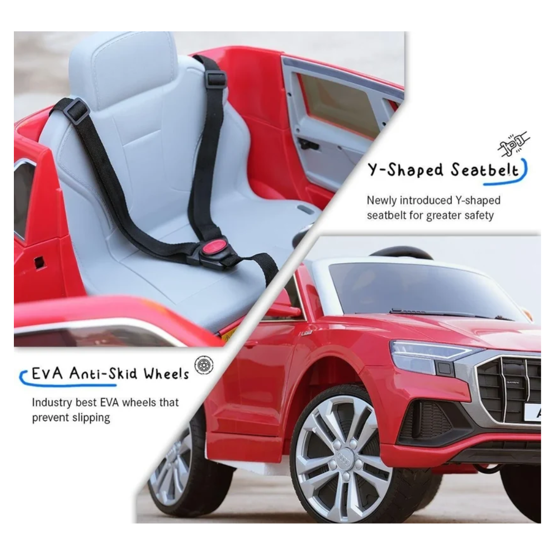 EMotorad Formula Fun Battery Oprated AUDI Q8  CAR (Red)