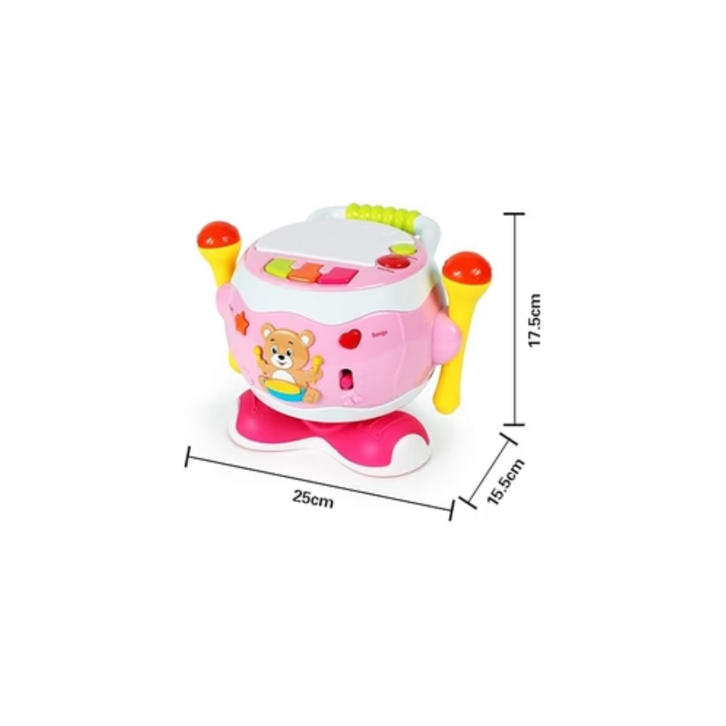 Baoli Royal Dreaming Party Happy 360Â° Rotating Drum Musical Toy Multicolor