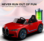 EMotorad Formula Fun Battery Oprated BMW i4 Ride-On Car, Red