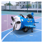 EMotorad Formula Fun Battery Oprated Helicopter Turbo Wing Blue