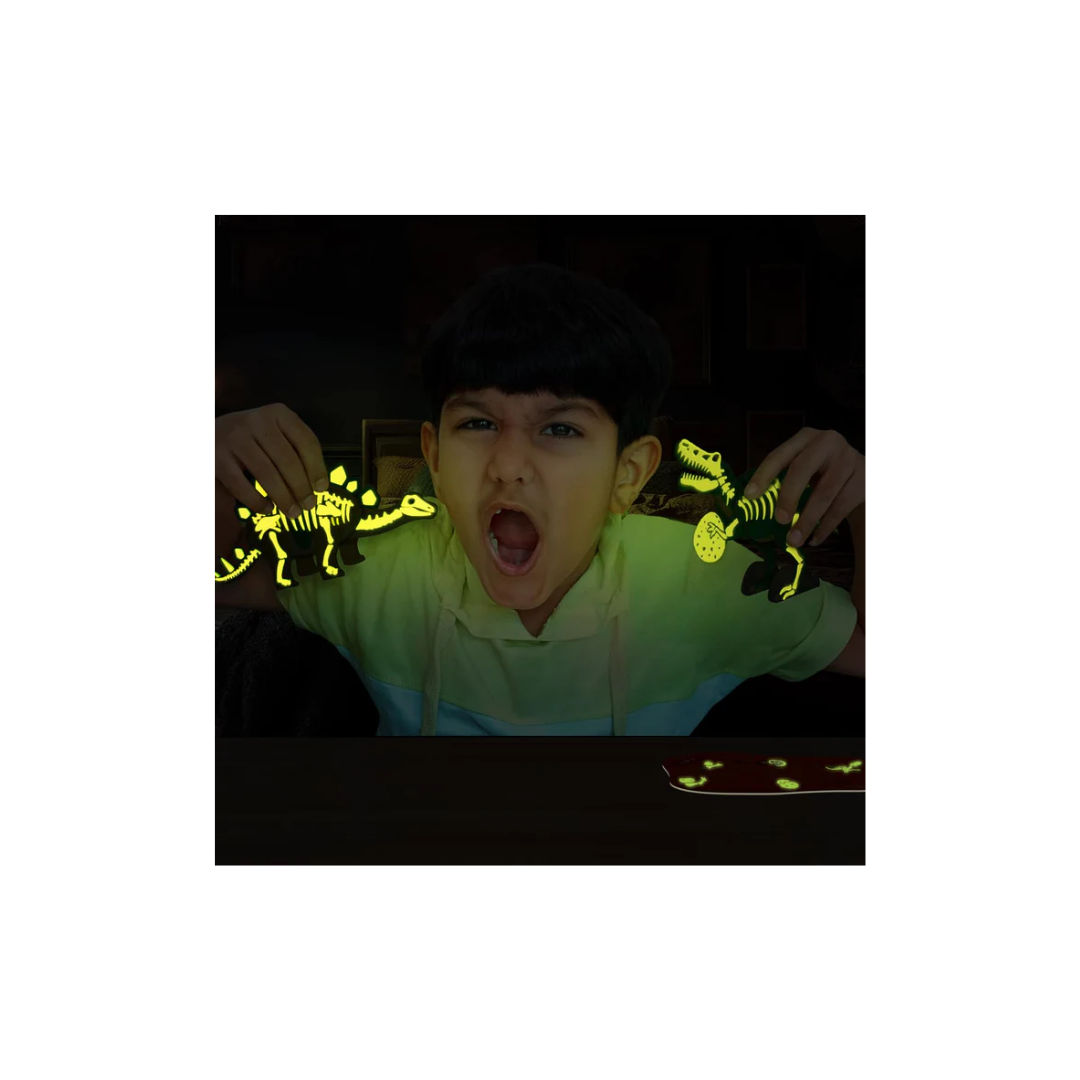 Imagimake Mapology Glow In The Dark Dinos & Egg - Set Of 3 Eggs