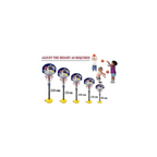 Kats Space Basket Ball Set Height Adjustable Shooting Champ Basketball Set