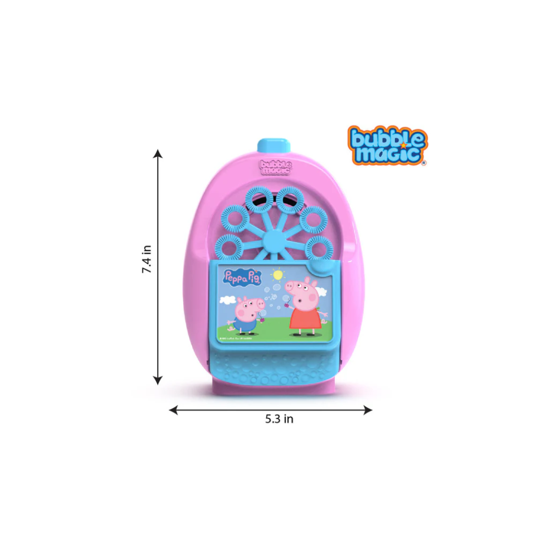 Win Magic Bubble Magic Bubble Machine For Kids Peppa Pig