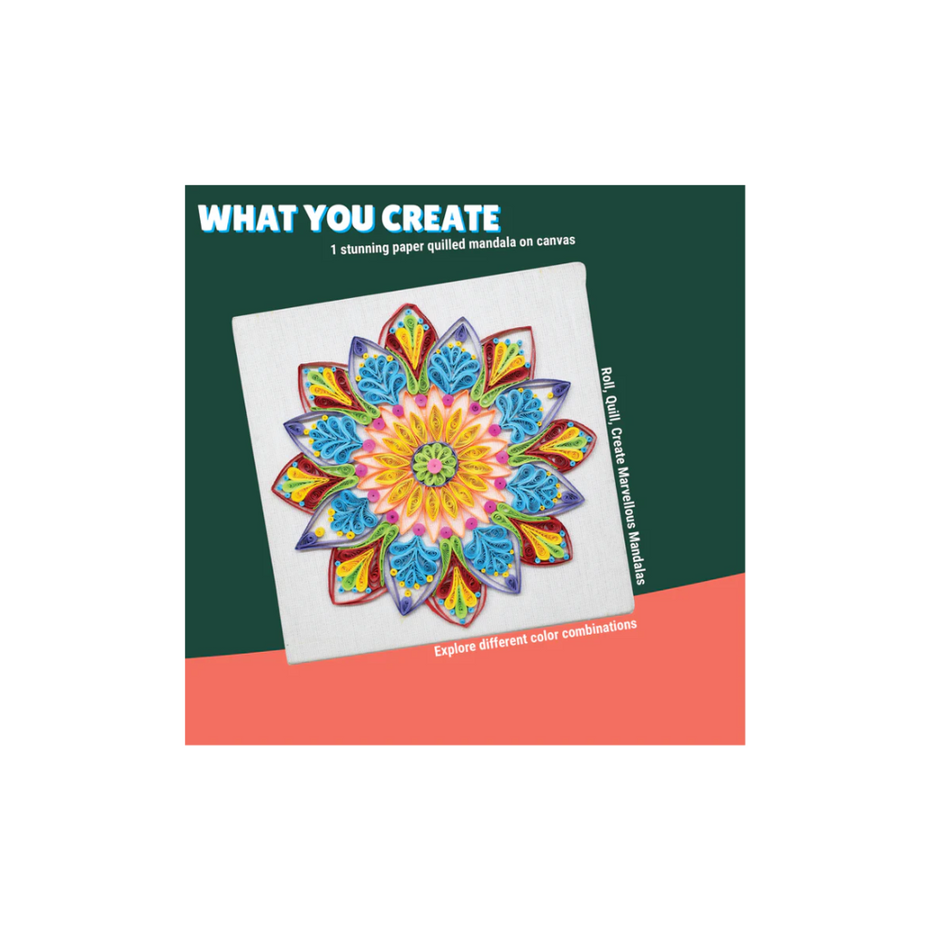 Kalakaram Quilling Mandala Kit