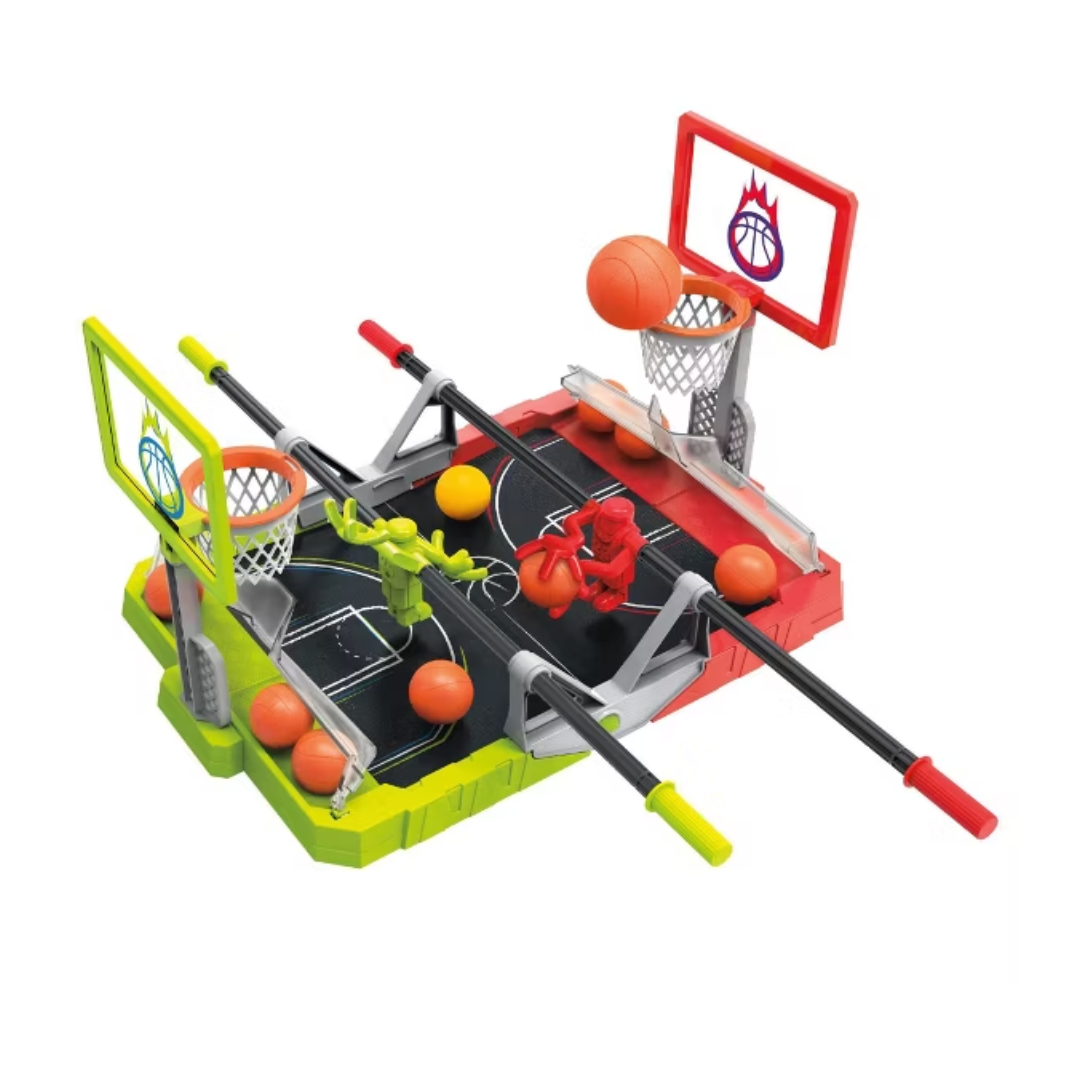 Hasbro Gaming Foosketball Game – 2 Player Foosball & Basketball Tabletop Game