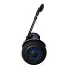 Hoverpro Self-Balancing Scooter with Adjustable Handle Bar – Black Hybrid Duo Miniseg Black with Handle Hoverboard